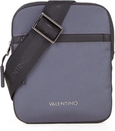 VALENTINO Schoudertas Tron Crossbody Bag Antrac / Nero Grijs