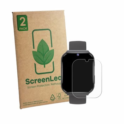 2 Stuks Screenprotector voor pmstuy Kids Smartwatch 1.83" - Hoogwaardige Beschermfolie transparant