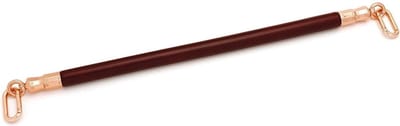 Liebe Seele - Wine Red - Spreidstang Met Leer Bekleed - exclusief En Luxe ontwerp - wijnrood