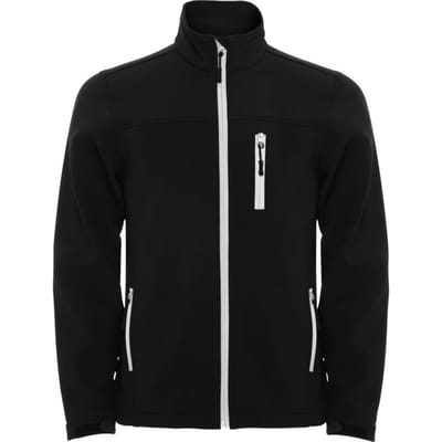 Roly Heren Antartida Soft Shell Jas (Zwart)