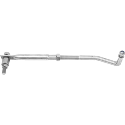 Stuurstang Buitenboordmotor 265-315mm Verstelbaar Roestvrij Staal Universeel voor 15PK tot 200PK Buitenboordmotor