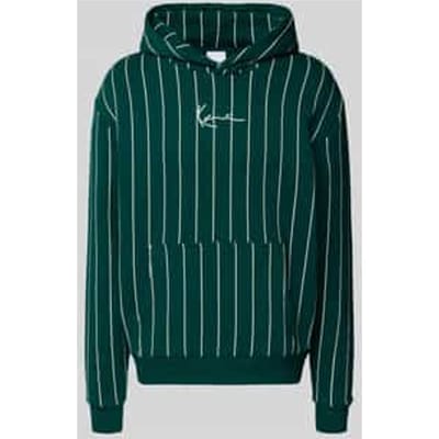 Hoodie met logo en kangoeroezak