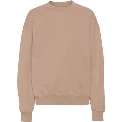 Sweatshirt ronde hals Colorful Standard Organic oversized honey beige