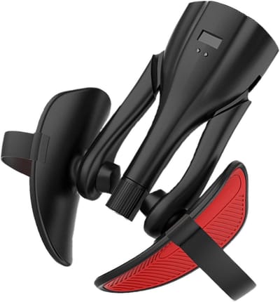 Dijbeen Heuptrainer - Bekkenbodem Trainer - Spierversterking Onderlichaam - Instelbare Weerstand - 700 gram - Zwart