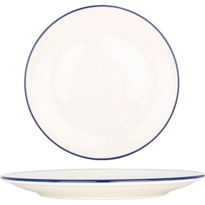 Bonna Dinerbord - Linea Blue - Porselein - 27 cm - set van 6