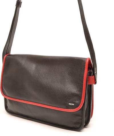 Berba | Soft | Crossbody-tas | Dames | Zwart | Leer