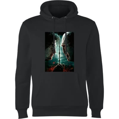 Harry Potter Deathly Hallows - Part 2 Hoodie - Black - S