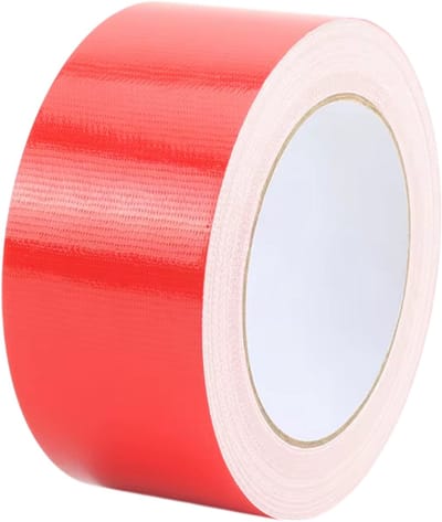 Reparatietape 10m x 20mm – Duct Tape, Super Sterk, Waterdicht, Zelfklevend, Klustape, Tapijt, Doe-Het-Zelf - Rood
