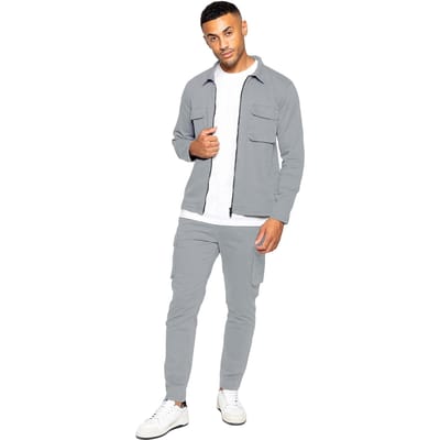 Enzo | Heren Cargo Tracksuit Set