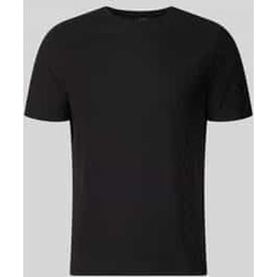 T-shirt met logomotief en ronde hals