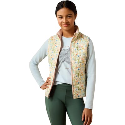 Ariat Bodywarmer Ariat Bella Reversible Kids Roze - XS