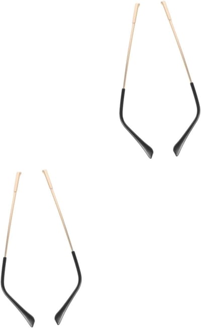 Vervangende Brilpoten - Bril Accessoires - Bril Reparatie - Universele Pasvorm - 138 cm Lengte - Goud