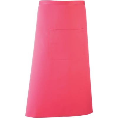 Schort/Tuniek/Werkblouse Unisex One Size Premier Fuchsia 65% Polyester, 35% Katoen
