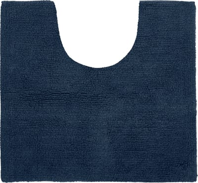 Toiletmat RIVA - katoen antislip, SET/2, 50X45cm, blue insigna