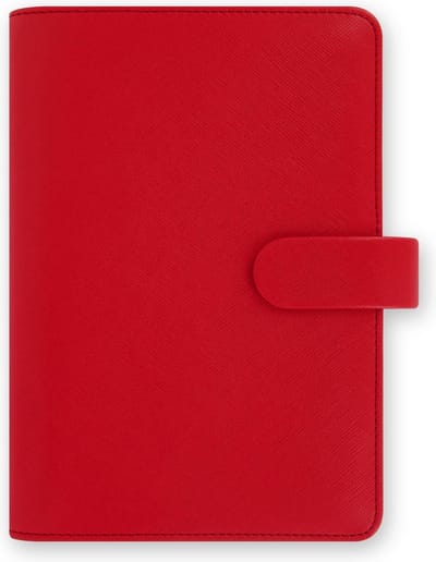 Filofax Personal (19 x 13,5cm) Saffiano Poppy