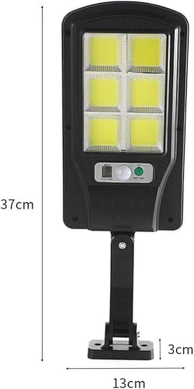 Buitenlamp op zonne-energie met bewegingssensor - Waterdichte LED Verlichting voor Tuin en Terras