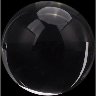 K9 Heldere Kroonluchter Lens Bal Kristallen Glazen Bol Kristallen Bol Standaard Voor Sfeer Fotografie Decoratie Huis Decoratieve Bol Globe 120mm black