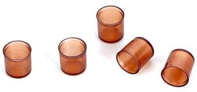 JHUBERS- Cel Cups 500 Stuks - Bruine Cel Cups - Imker Gereedschap - Duurzaam Kunststof - Geschikt voor Bijenteelt - Eenvoudig in Gebruik - Bijenkoningin Kweekcups