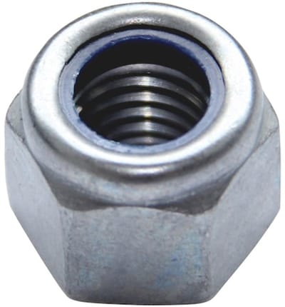 Wurth - ISO 7040 staal 8 zink-nikkel - Zeskantmoer met klemdeel (niet-metalen inzetstuk) ISO 7040, staal 8, zink-nikkel, zilver (ZNSHL) - x 500 st