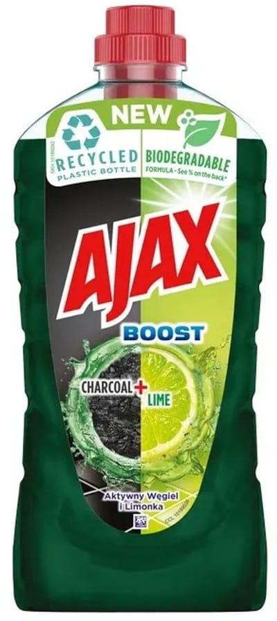 AJAX BOOST Allesreiniger Charcoal & Lime - 2X1000 ml