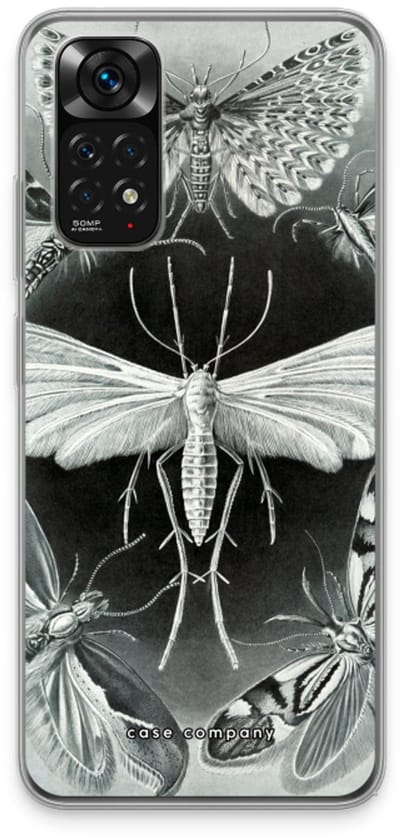 Case Company® - Hoesje geschikt voor Xiaomi Redmi Note 11 hoesje - Haeckel Tineida - Soft Cover Telefoonhoesje - Bescherming aan alle Kanten en Schermrand