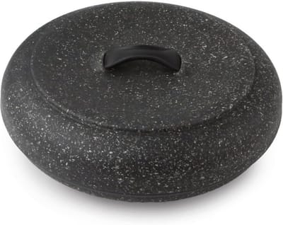 Extra Grote Magnetron Tortilla Warmer met Graniet Patroon - Ideaal voor Thuisgebruik