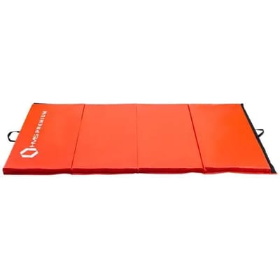 HMS Premium Opvouwbare Fitness Mat - Rood