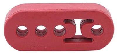 SPHProducts - Hoge Dichtheid Rubber Uitlaat Hanger - Ruisonderdrukking - Rood - Universeel - Duurzaam en Sterk - Geschikt voor Uitlaten en Onderdelen -...
