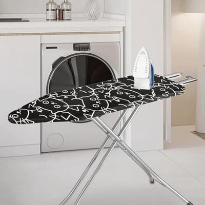 Kleurrijke Strijkplankhoes 110 x 30 cm - Geschikt voor Stoomstrijkstations, Wasbare, Antislip en Elastische Strijkhoezen