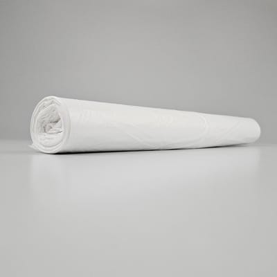 Witte Vuilniszakken 120 Liter | 60 Zakken | HDPE | T25 | 70x110 cm - Grote Afvalzakken, Vuilniszakken voor Grote Prullenbakken