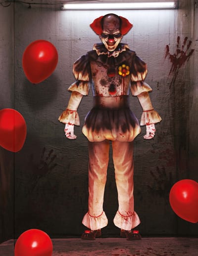 FIESTAS GUIRCA, S.L. - Clown wanddecoratie 180 cm