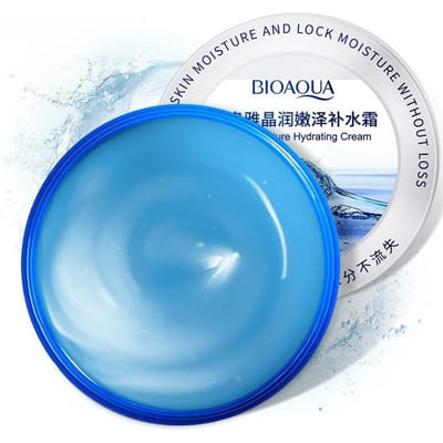 Hyaluronzuur Gezichtscrème Hydraterende Anti Rimpel Hydratatie Whitening Anti Aging Huidverzorging 38g blue