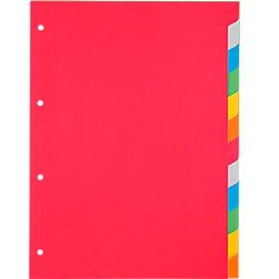 Kartonnen index Schäfer Shop Select, set van 1, 4 perforaties, 160 g/m² gerecycled karton, 12 stuks