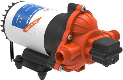 Seaflo Borstelloze Membraanpomp (drinkwaterpomp), 230V, 11.6 L/min, 3.1 bar