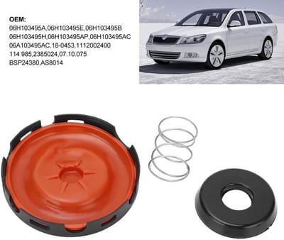 Dailygoods- Carterolieafscheider Rep Kit - Compatibel met A3/Road - Duurzaam - Hoge sterkte - OEM-onderdelen 06H103495A/B/E/H - Olieafscheider