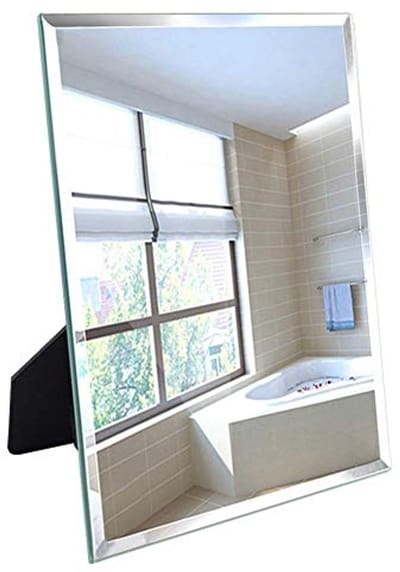 Make-upspiegel tafelspiegel 33 x 26,9 cm voor slaapkamer