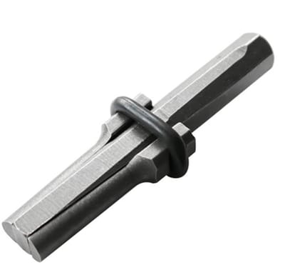 Splijtwiggen Steen - Betonwiggen - Stenen Delen - Duurzaam IJzer - 19 cm - Zilver
