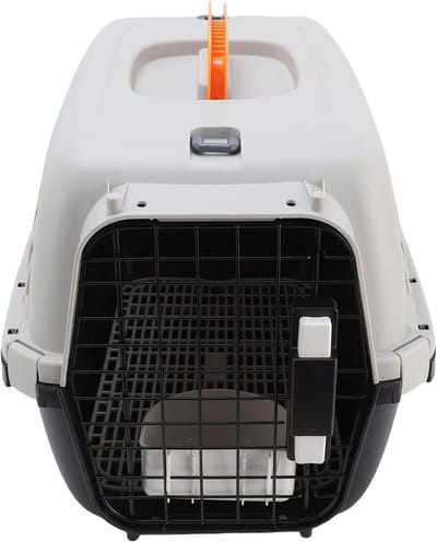 Hondendraagtas - Reismand Huisdier - Veilig Vervoer - Goede Ventilatie - 50 x 33 x 20 cm - Grijs