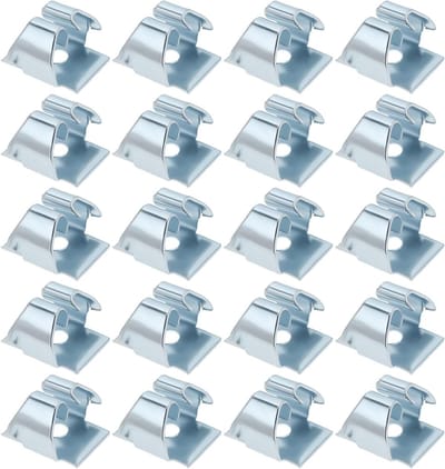 20x Veer Moer N10327101 Geschikt voor Volkswagen en Audi Chassis Bescherming en Ondersteuning