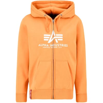 Hooded sweatshirt met rits Alpha Industries Basic PP