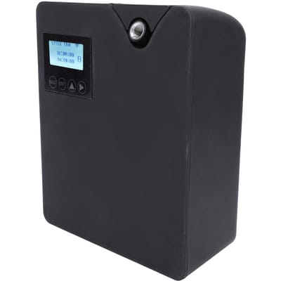 Waterloze Etherische Olie Diffuser 7.5W 300ml Aromatherapie Slimme Geur Lucht Machine met Ventilator en APP voor AC Huis Kantoor VS black