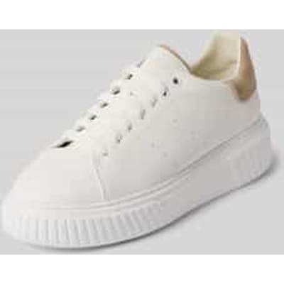 Low-top sneaker van echt leer model 'SVEA 9A'
