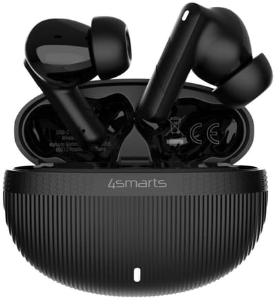 4smarts SkyBuds Pro Draadloze Oordopjes Noise Cancelling Oortjes Zwart