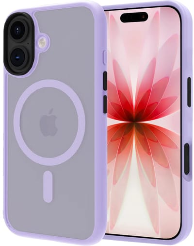 Hoesje - Geschikt voor Apple iPhone 17 - Magsafe Compatible - Sterk & Shockproof - Back Cover - Shock Proof Case - Telefoon Hoes Shockproof - Lila
