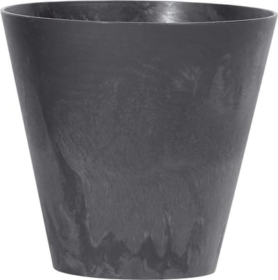 Prosperplast Bloempot/plantenpot voor buiten - kunststof - antraciet - D20 x H19 cm - 3,5 liter