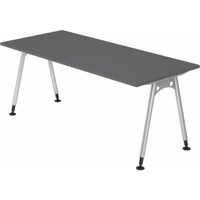 ATOS 19 S | Bureau - 180 x 80 Tafelhoogte I In hoogte verstelbaar Grafiet