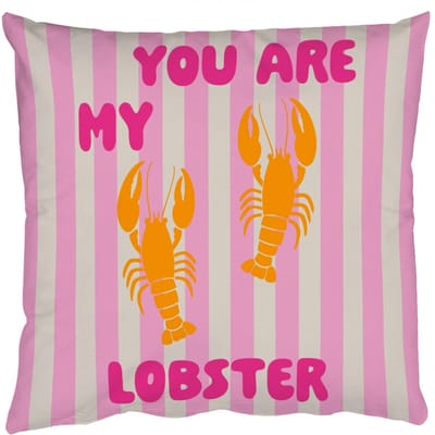 Sierkussens - Kussentjes Woonkamer - 50x50 cm - Lobster - Love - Valentijn