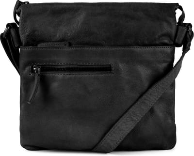 DSTRCT Medium Schoudertas / Crossbody Tas  Dames -  Leer - Harrington Road     -  Zwart