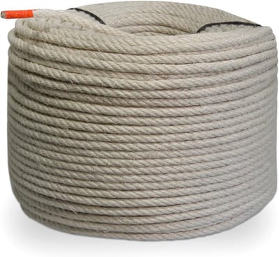 Sisal touw - Natuurlijk touw - Kattenkrabpaal maken - Premium kwaliteit garen - 16 mm dik