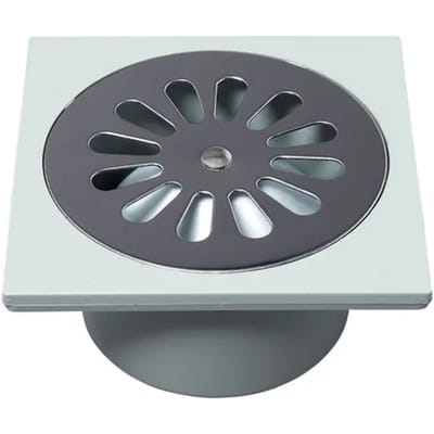 Wirquin Vloersifon Rvs Rooster 100x100mm